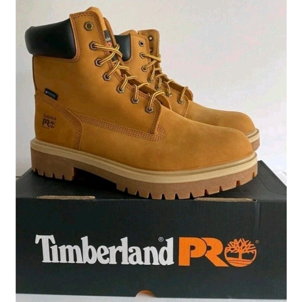 Size 9 - Timberland Pro Men's Beige Boot